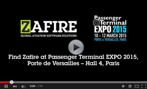 Find Zafire at Passenger Terminal Expo 2015