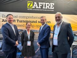 Our CEO, Chris Beling, and our Commerical Director, Rachel Wesson, are delighted to welcome Christian Vabø, Manager Ground Systems, and André Østli, CIO, from Widerøe Ground Handling, to Zafire’s stand (Booth 25) at #IGHC2022.